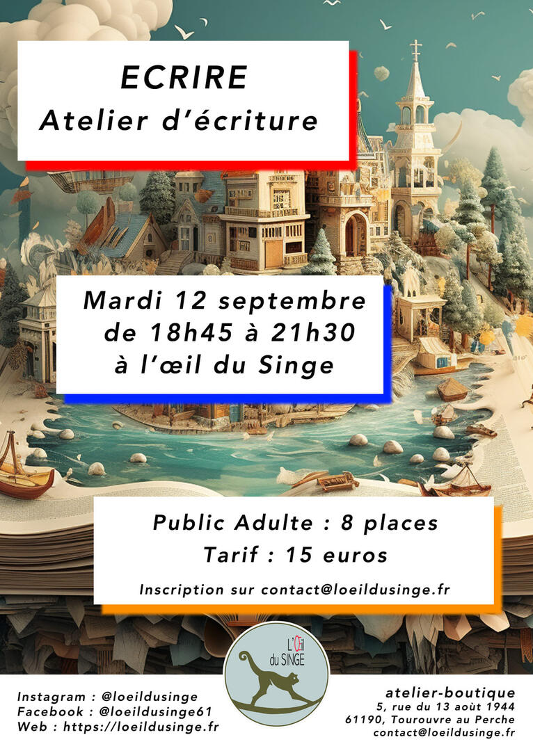 12 septembre atelier écriture