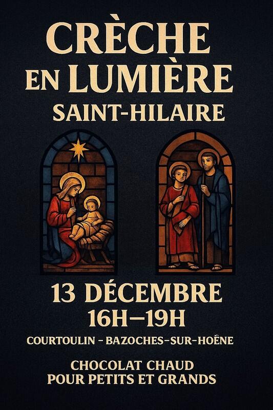 13 décembre creche de noel bazoches