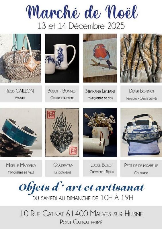 13 et 14 décembre marché de noel mauves