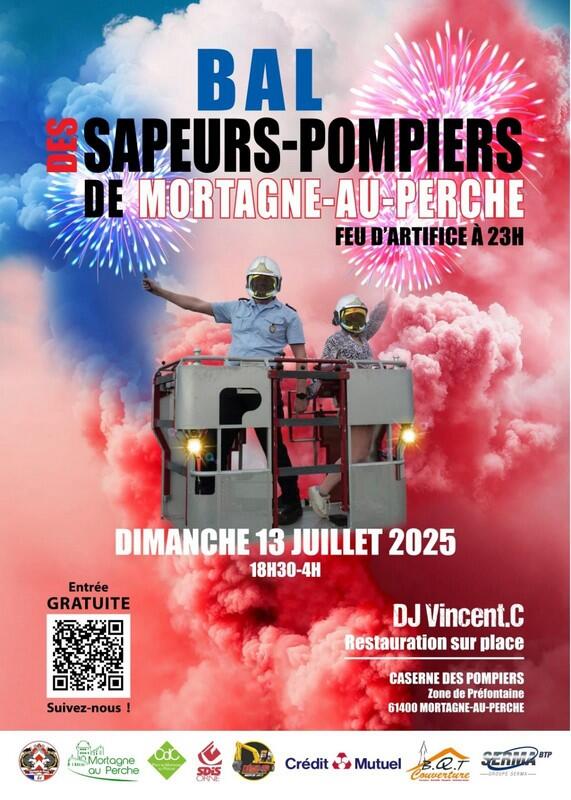 13 juillet bal des pompiers