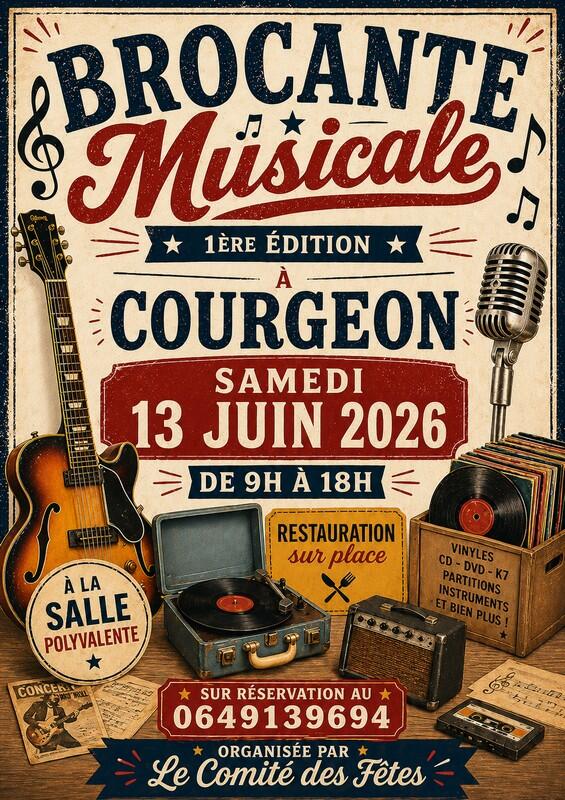 13 juin brocante musicale courgeon