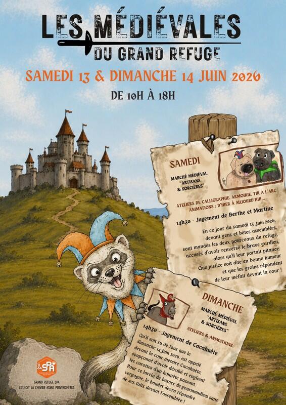 13 juin les médiévales SPA Pervenchères
