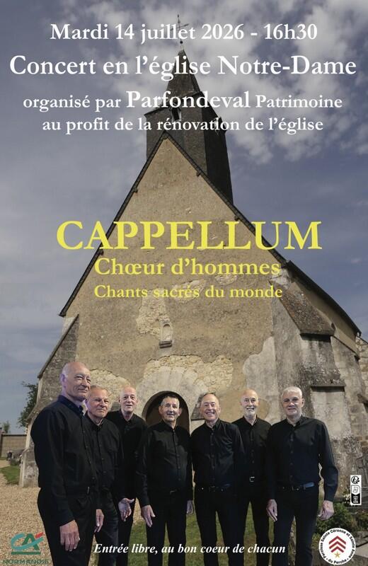 14 juillet Choeur d'hommes Parfondeval