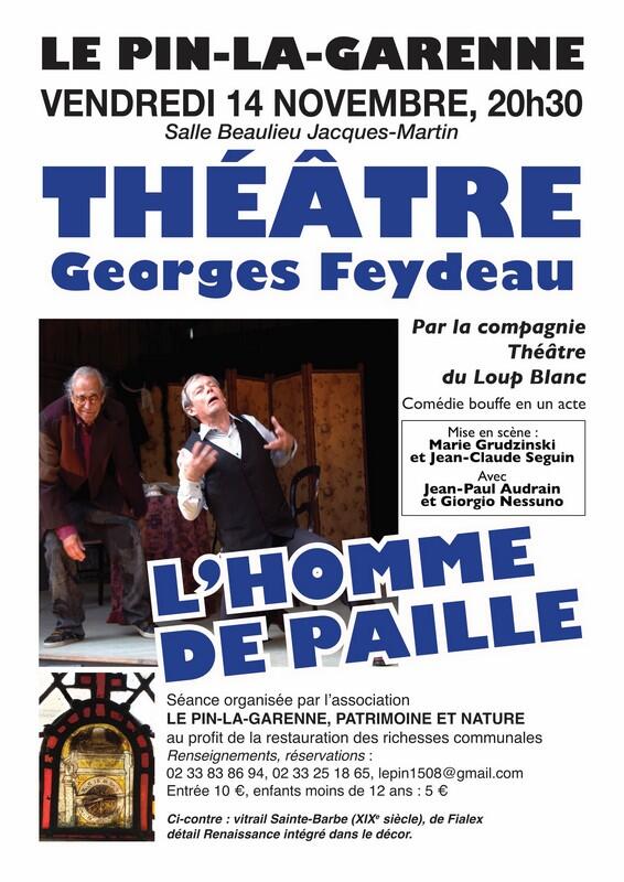 14 novembre théâtre le pin la garenne
