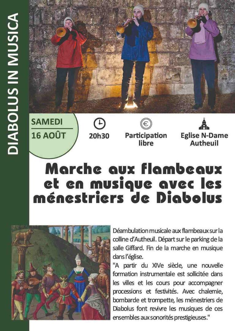 16 août Marche aux flambeaux