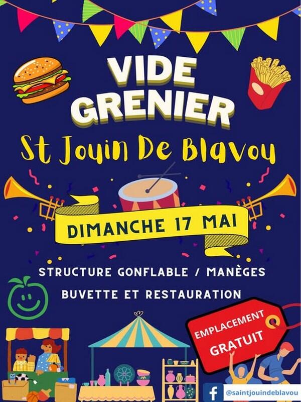 17 mai vide grenier St Jouin