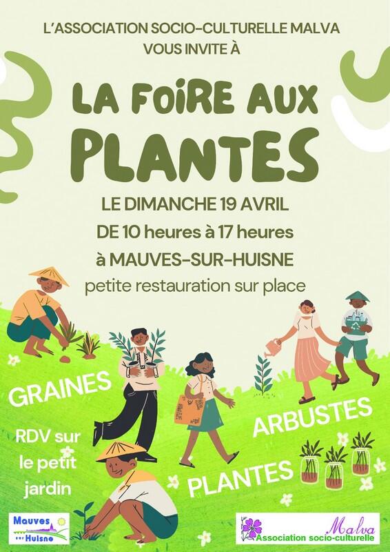 19 avril foire aus plantes mauves
