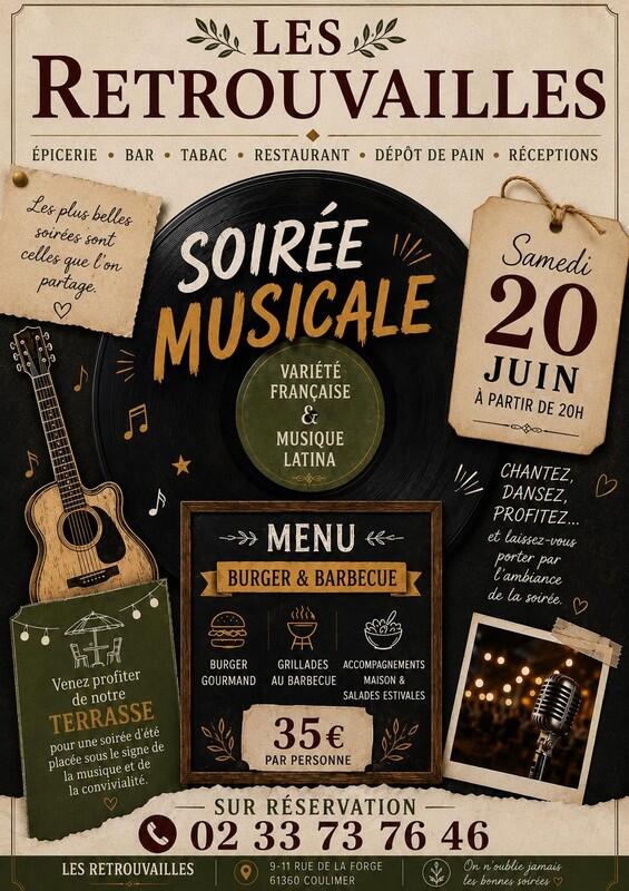 20 juin soirée musicale coulimer