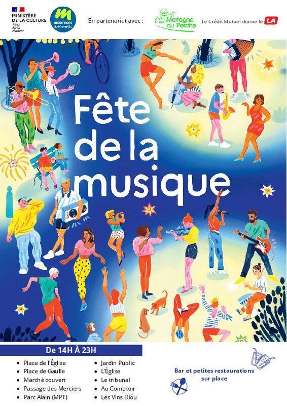 21 juin fête de la musique mortagne