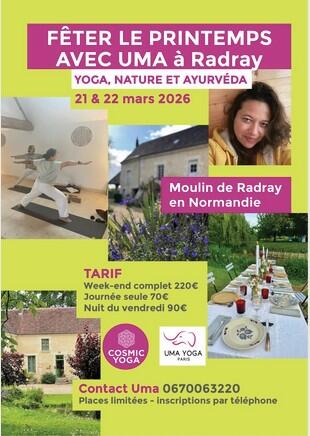 21 mars fête du printemps moulin de radray