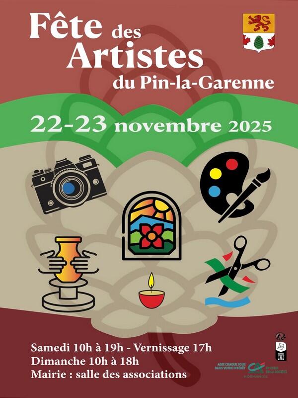 22-23 novembre Fêtes des artistes