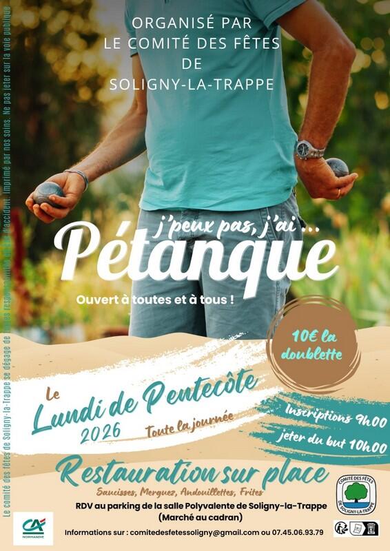 25 mai concours de pétanque soligny