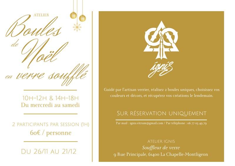 26 novembre atelier ignis