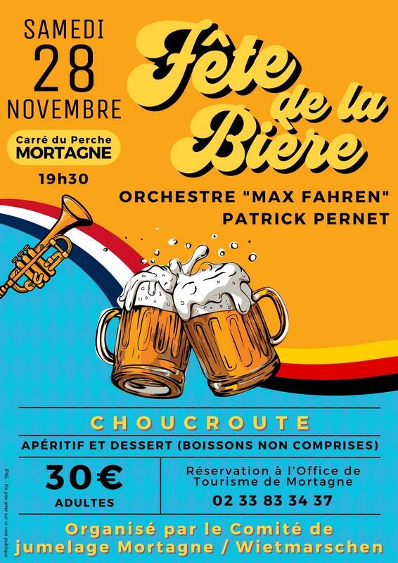 28 novembre fête de la bière