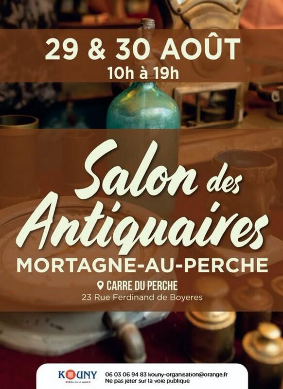 29 et 30 août Salon des Antiquaires