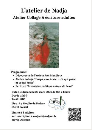 29 mars atelier collage moulin de radray