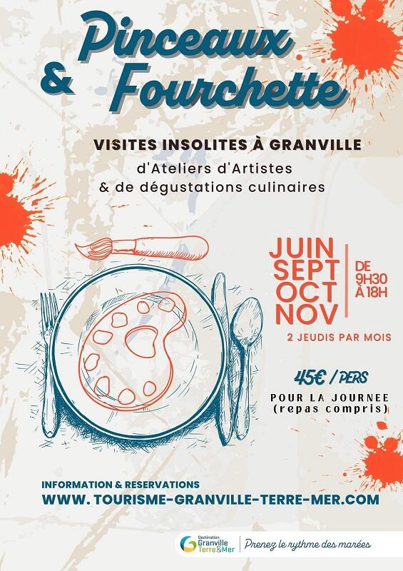 Pinceaux et Fourchette