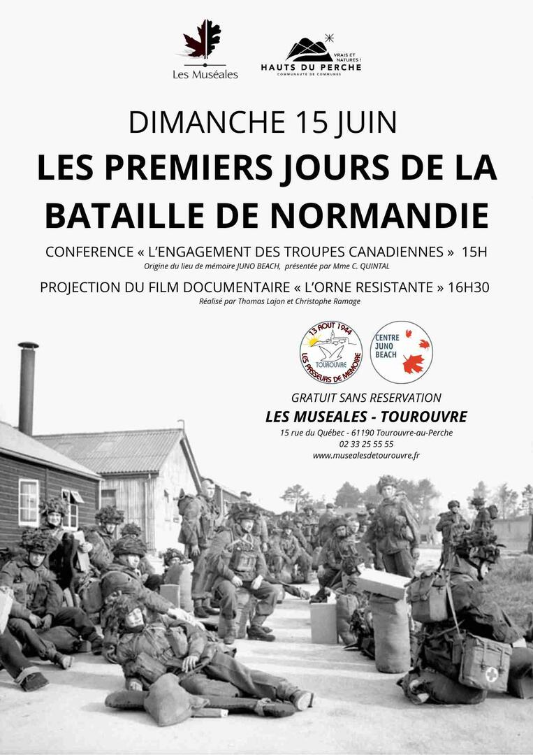 Affiche Juno Beach 15 juin Tourouvre