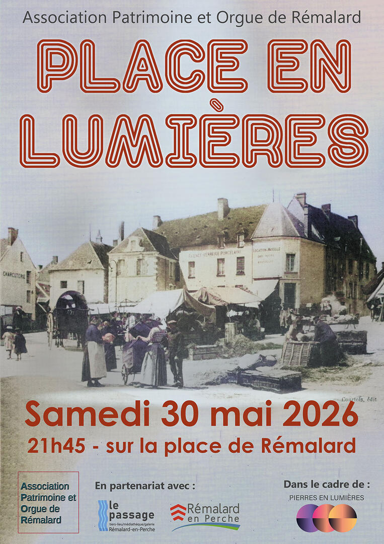 Affiche Place en lumières