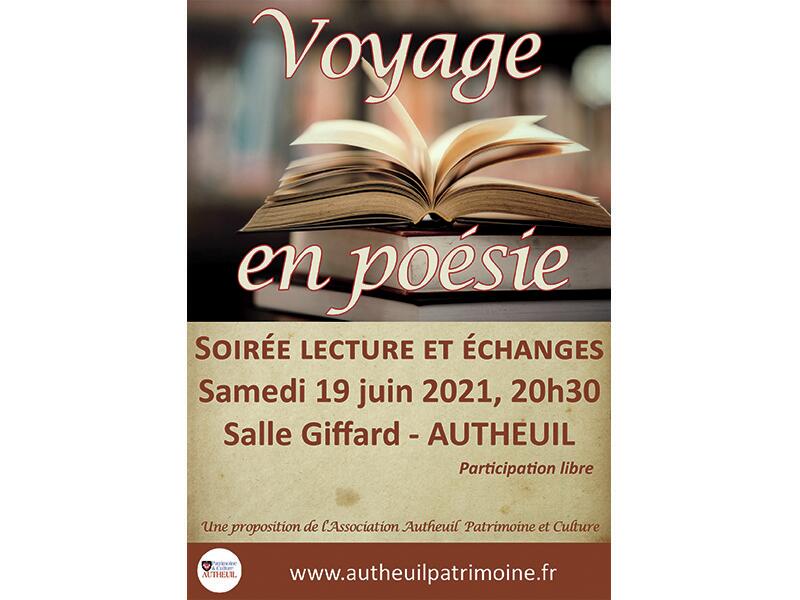 Affiche poesie Autheuil