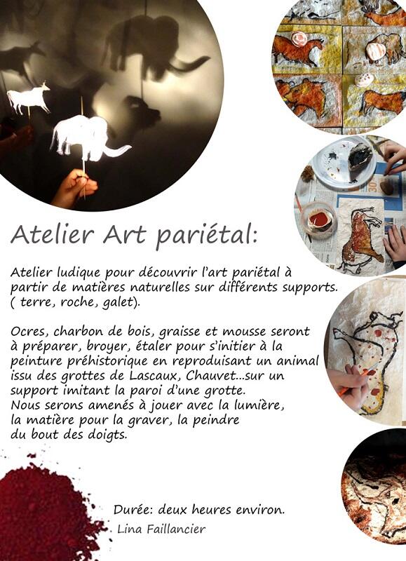 Atelier Art pariétal Médiathèque_