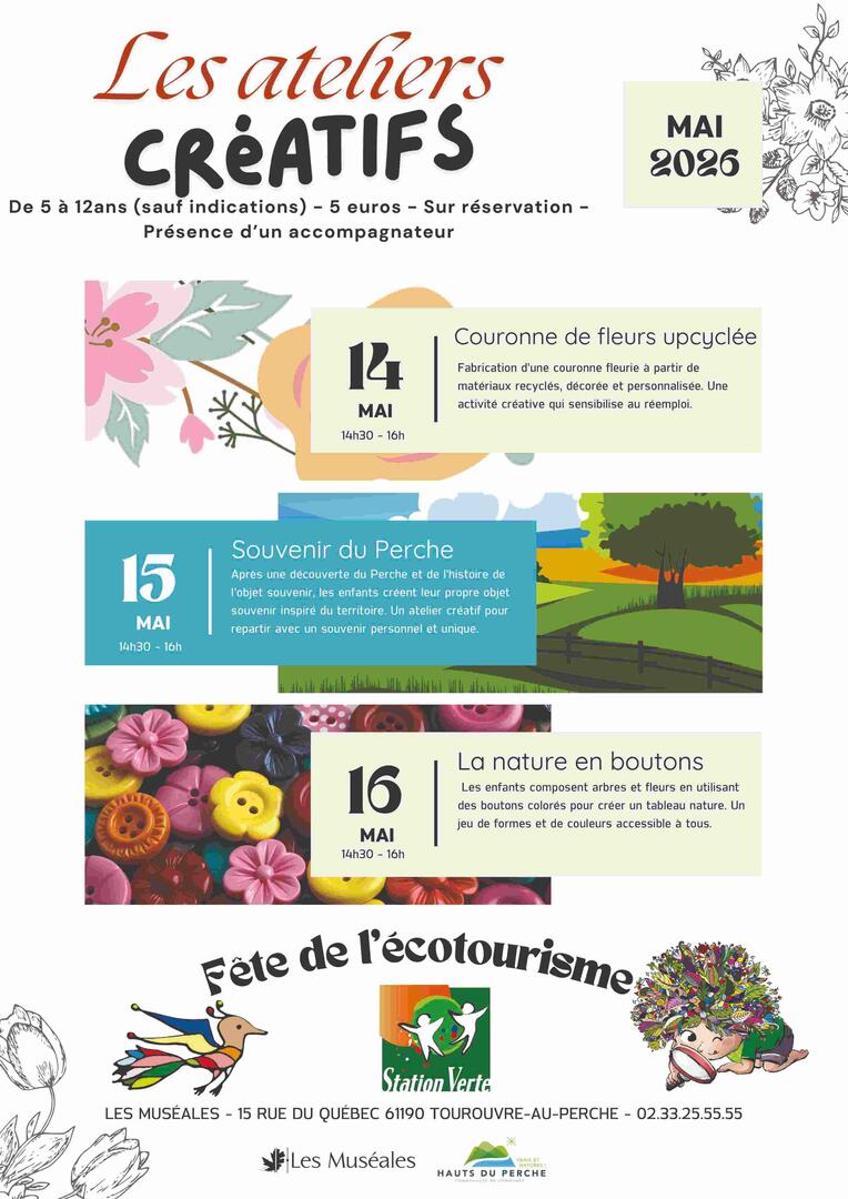 Atelier créatifs mai Ecotourisme-compressed