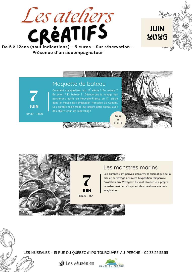 Les ateliers créatifs