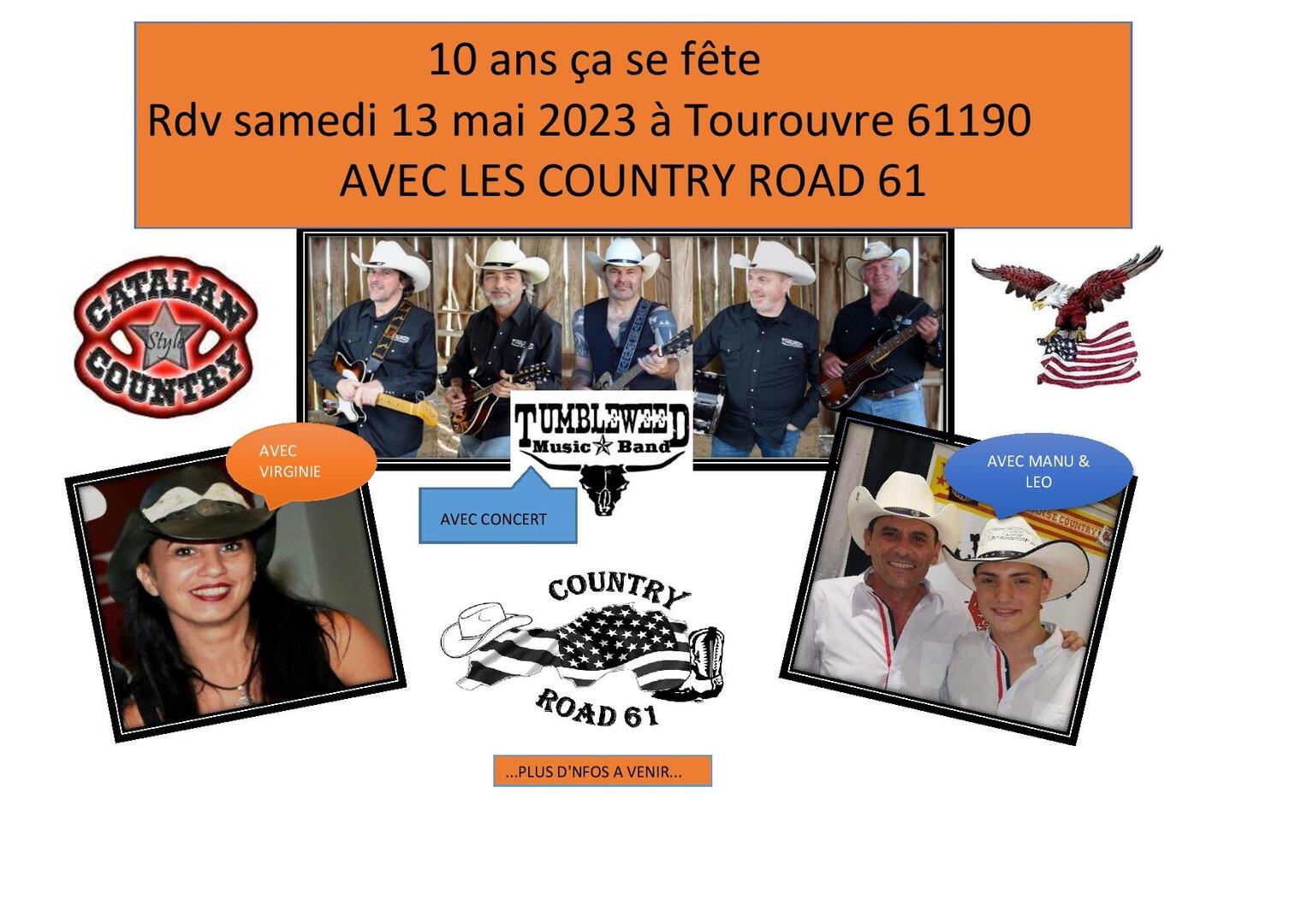 Country 13 mai 2023 Tourouvre 2023