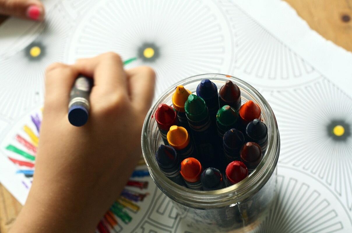 Dessin crayon enfants