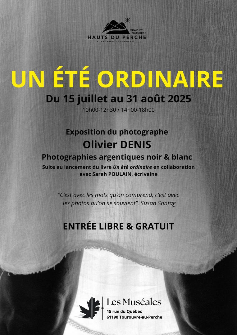 Affiche "un été ordinaire" expo - 1