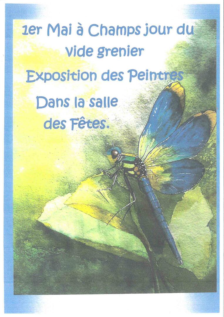 Expo peintre de Champs