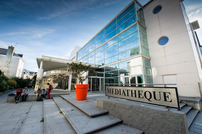 Facade Médiathèque--®Benoit Croisy