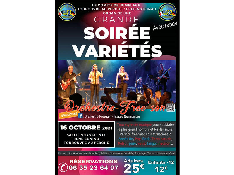 Grande soirée variété Tourouvre