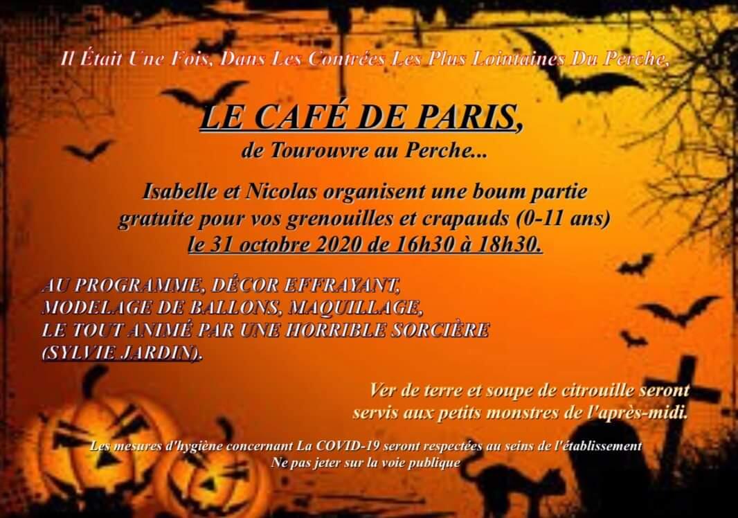 Halloween Café de Paris à Tourouvre