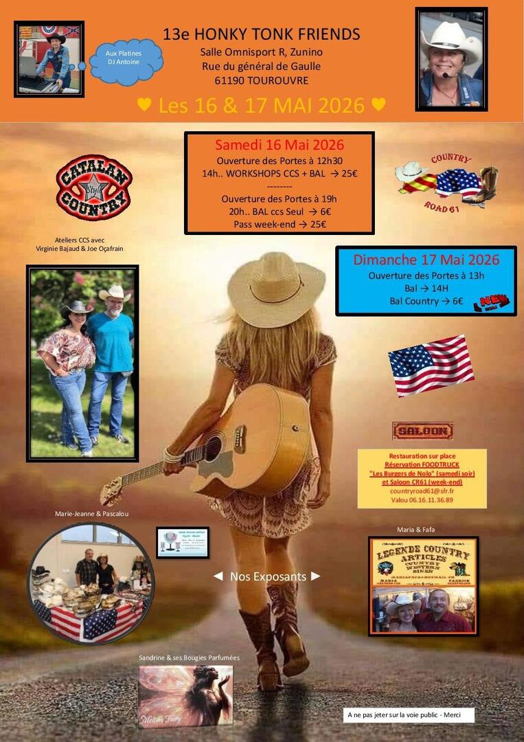 Honky friends Mai 2026 Tourouvre