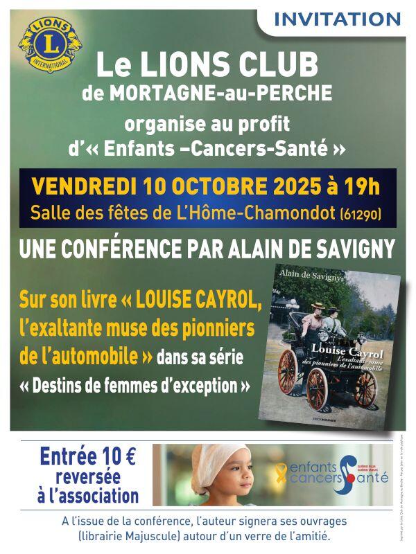 INVITATION CONFERENCE Louise Cayrol L'Hôme-Chamondot-compressed