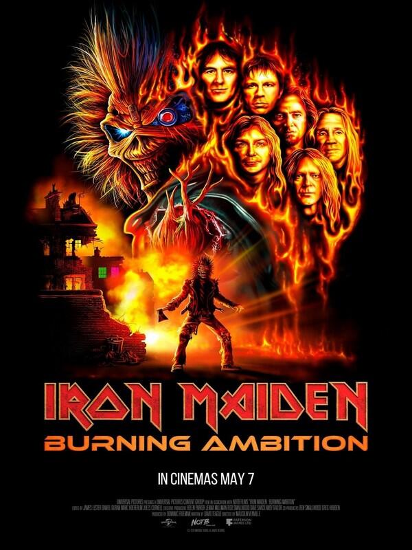 Iron Maiden burning ambition