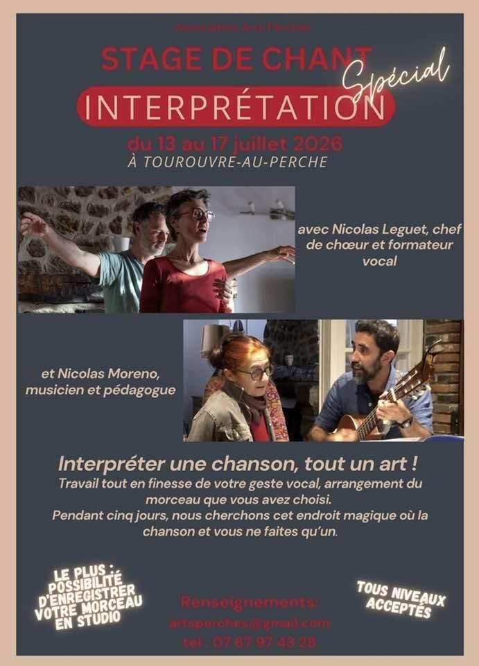 Les arts perchés stage juillet