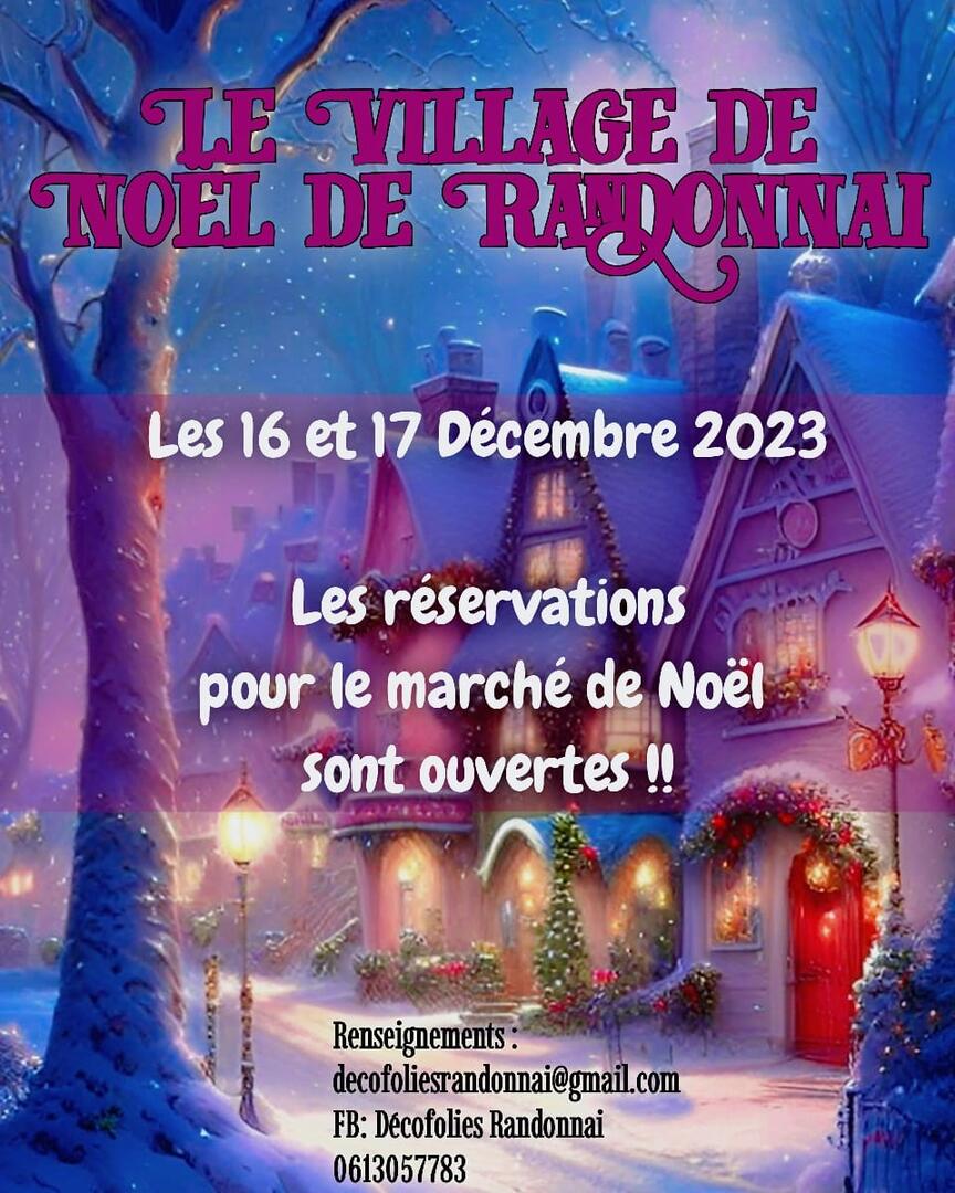 Marché de noel Randonnai