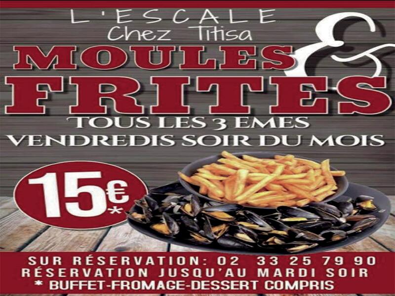 Soirée Moules frites l'Escale