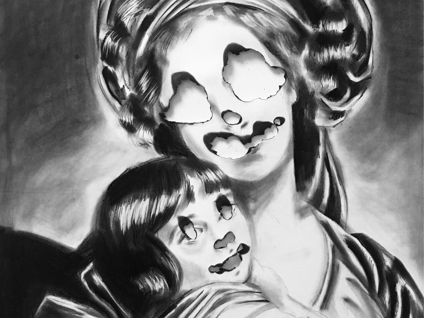 Vierge et l'enfant