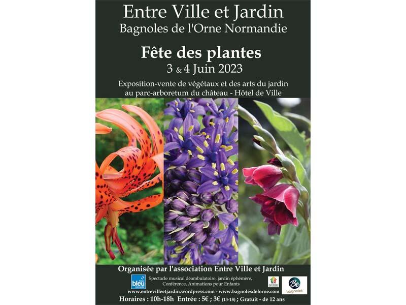 Fête des Plantes - Bagnoles de l'Orne_entre ville et jardin