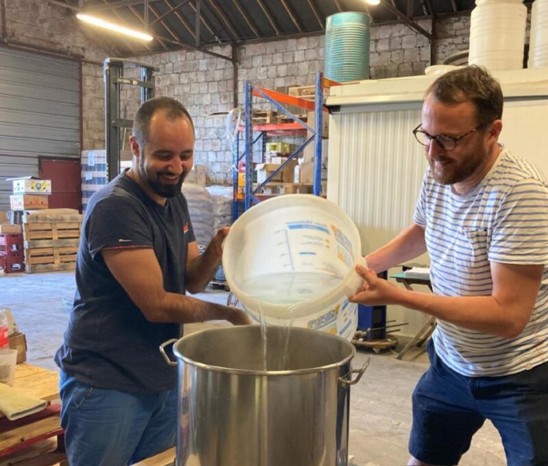 brassage biere - ecume des falaises