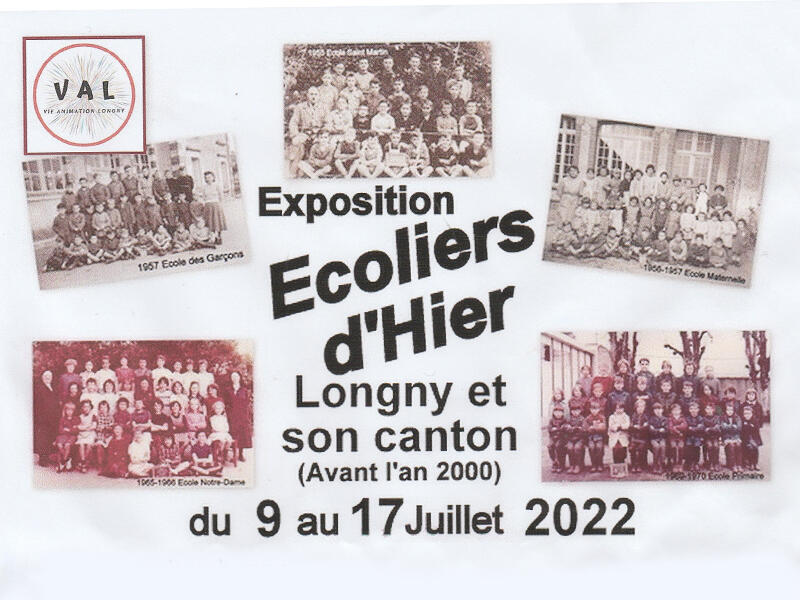 exposition ecoliers d hier longny