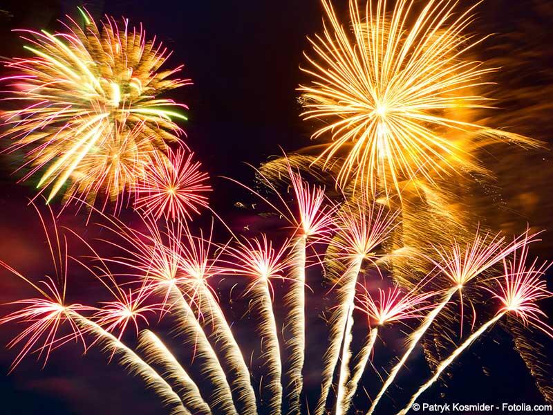 Feu d'artifice orne normandie