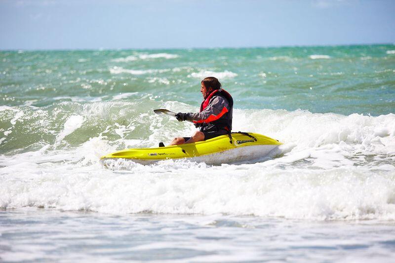 kayak de mer