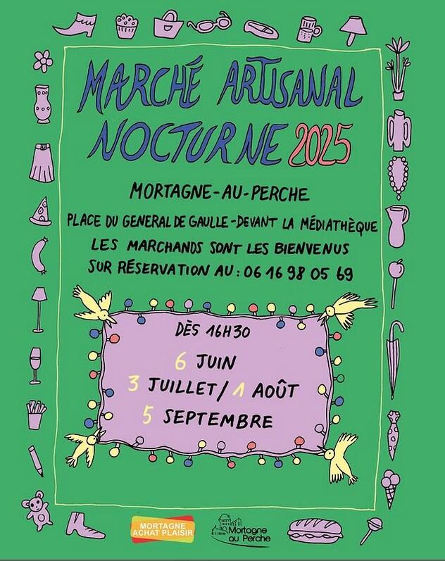 marchés nocturnes été Mortagne