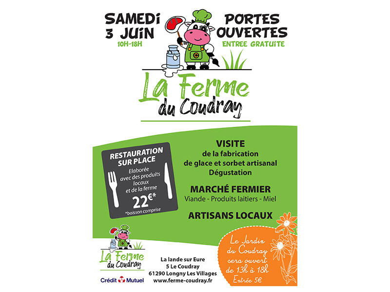 portes ouvertes de la ferme du coudray 2023