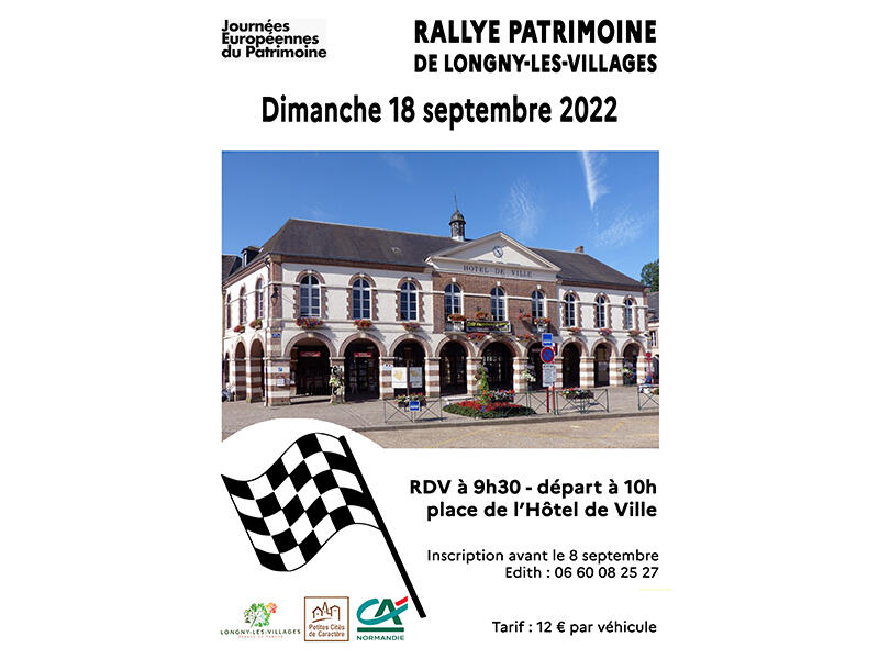rallye patrimoine longny 2022