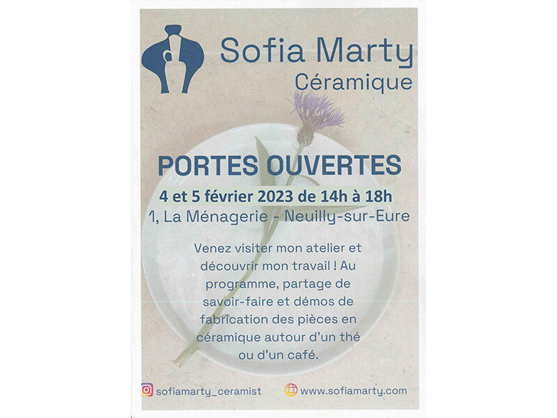sofia marty ceramique fevrier 2023 neuilly sur eure